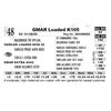 Image 1 : GMAR Loaded K105
