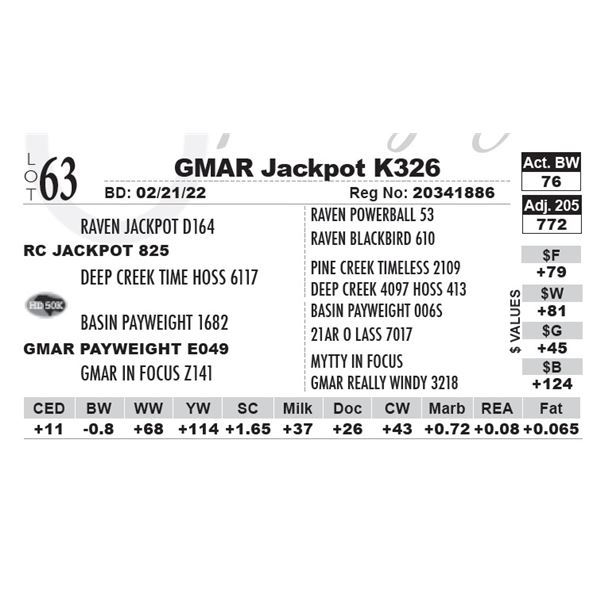 GMAR Jackpot K326