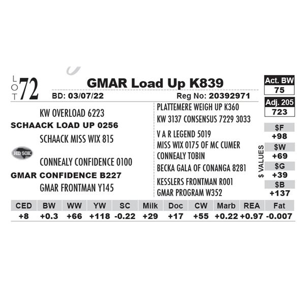 GMAR Load Up K839