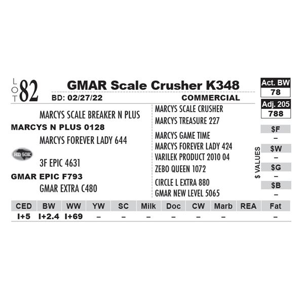 GMAR Scale Crusher K348