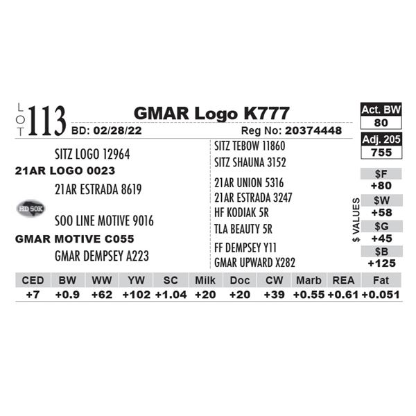 GMAR Logo K777