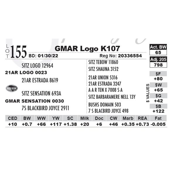 GMAR Logo K107