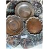 Image 1 : Victorian SIlver Plate Copper Trays