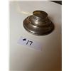 Image 1 : Victorian Sterling Silver Inkwell Weighted 5"