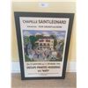 Image 1 : Chapelle Saint Leonard Poster Framed 27 x 19