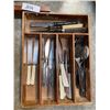 Image 1 : Wood Box Misc Utensils