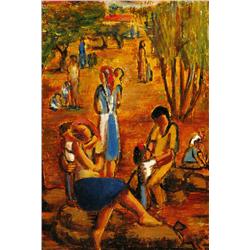 Yochanan Simon, German and Israeli painting