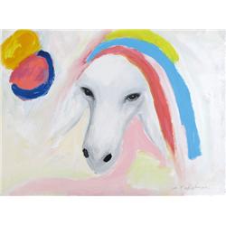 Menashe Kadishman, Israeli painting