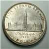 1939 King George VI Canadian Silver Dollar Circulated