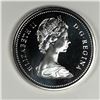 Image 2 : 1974 Queen Elizabeth II Canadian Silver Dollar UNC Heavy Cameo