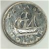 1949 King George VI Canadian Silver Dollar
