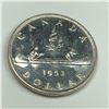 1953 Queen Elizabeth II Canadian Silver Dollar