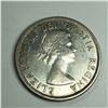 Image 2 : 1957 Queen Elizabeth II Canadian Silver Dollar UNC FWL