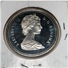 Image 2 : 1989 Queen Elizabeth II Canadian Silver Dollar UNC Heavy Cameo