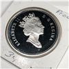Image 2 : 2001 Queen Elizabeth II Canadian Silver Dollar UNC Heavy Cameo