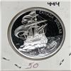 Image 1 : 2004 Queen Elizabeth II Canadian Silver Dollar UNC Heavy Cameo