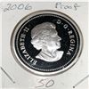 Image 2 : 2006 Queen Elizabeth II Canadian Silver Dollar UNC Heavy Cameo