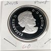 Image 2 : 2013 Queen Elizabeth II Canadian Silver Dollar UNC Heavy Cameo