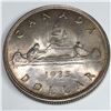 1935 King George V Canadian Silver Dollar Choice UNC