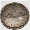 1937 King George VI Canadian Silver Dollar