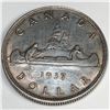 1937 King George VI Canadian Silver Dollar