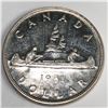 1951 King George VI Canadian Silver Dollar