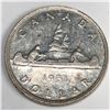 1951 King George VI Canadian Silver Dollar