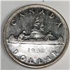 1951 King George VI Canadian Silver Dollar DBL-HP