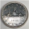 1951 King George VI Canadian Silver Dollar