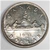 1951 King George VI Canadian Silver Dollar UNC