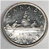 1951 King George VI Canadian Silver Dollar UNC