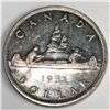 1951 King George VI Canadian Silver Dollar