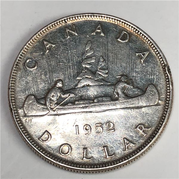 1951 Arnprior King George VI Canadian Silver Dollar UNC