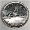 1953 Queen Elizabeth II Canadian Silver Dollar NSS