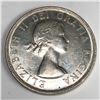 Image 2 : 1953 Queen Elizabeth II Canadian Silver Dollar NSS UNC