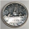 1953 Queen Elizabeth II Canadian Silver Dollar SS