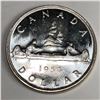 1954 FWL Queen Elizabeth II Canadian Silver Dollar BU