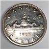 1956 Queen Elizabeth II Canadian Silver Dollar