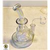 Image 1 : NEW 6" PEARLECSENT OIL RIG WITH QUARTZ BANGER