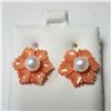Image 1 : BZ1320-23 14K FRESH WATER PEARL 2IN1 EARRINGS