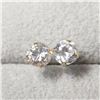 Image 1 : BZ1320-39 14K CZ EARRINGS