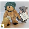 Image 1 : NEW (2) MINI COLLECTOR BEARS