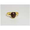 Image 1 : 23)  GOLD OVER STERLING SILVER, OVAL 2.97 CT