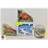 Image 1 : NEW 2 LARGE DINOSAURS + DINOSAUR TUB +