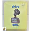 Image 1 : ONN DRIVE 2.7 IN HD DASH CAMERA SET