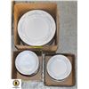 Image 1 : 20 DINNER PLATES, 18 DESSERT PLATES & 12 BOWLS