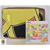 Image 1 : POKEMON FLEECE BLANKET & POKEMON PUZZLE-ESTATE