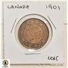 Image 1 : 1901 CANADIAN ONE CENT COIN