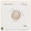 Image 1 : 1916 CANADIAN 5 CENT SILVER COIN