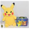 Image 1 : PIKACHU LARGE STUFFED FIGURE & POKEMON